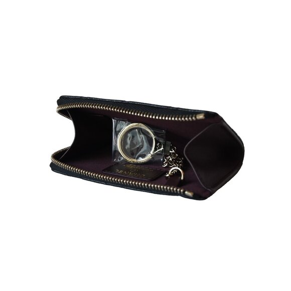 Chanel CC Caviar Quilted Zipped Key Holder Wallet Black - Picture 2 of 3